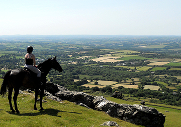 Horse Riding on Dartmoor Trails
